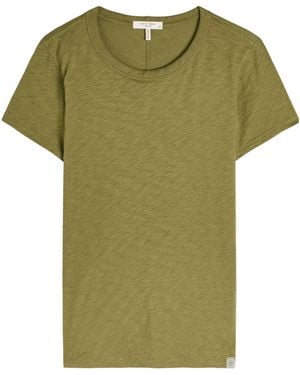 Rag & Bone Crew-Neck T-Shirt - Green