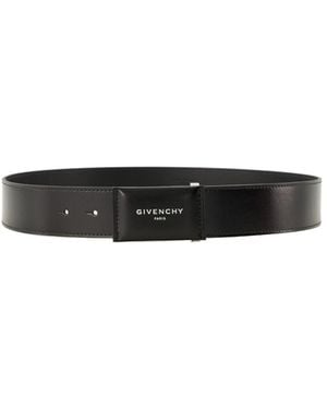 Givenchy Antigona Logo Buckle Belt - White