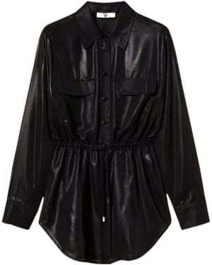 Twinset Semi-Sheer Shirt - Black