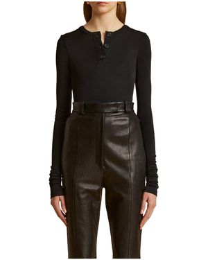 KHAITE Janelle Jumpsuit - Black