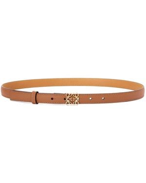 Loewe Anagram Buckled Belt - White