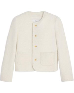 Celine Icone Jacket - White