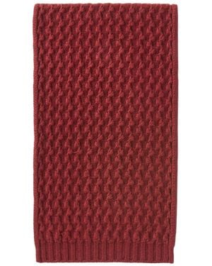 Loro Piana Knitted Scarf - Red