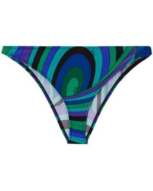 PUCCI Printed Bikini Briefs - Blue