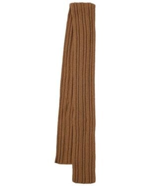The Row Amos Cashmere Scarf - Brown