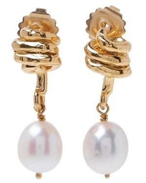 Alighieri Pendant Earrings - Metallic