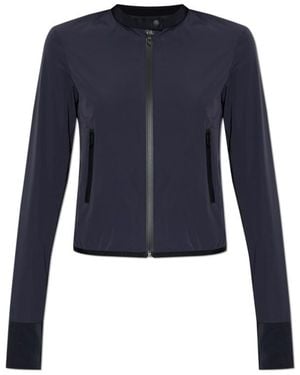 DIESEL G-Ervin Zip-Front Stand-Collar Jacket - Blue