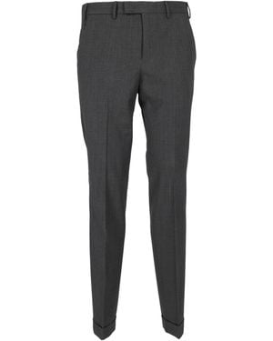 PT01 Casual Pants With Belt Loops - Gray
