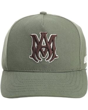 Amiri Logo Embroidered Curved Peak Hat - Green