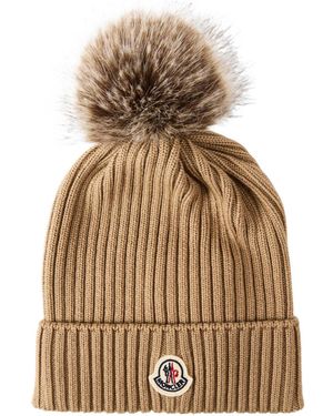 Moncler Simple Hat - Natural