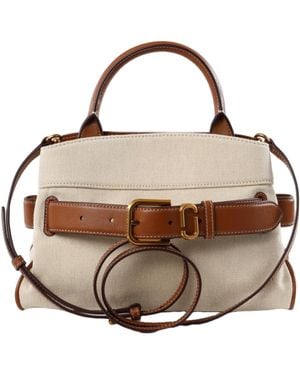 Marc Jacobs The Small Satchel Belted Tote Bag - Brown