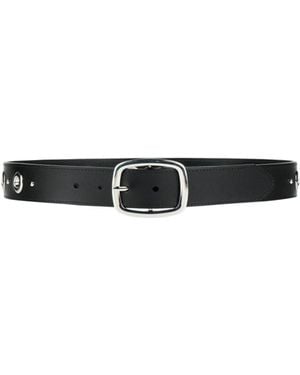 MAX&Co. Simple Leather Belt - White