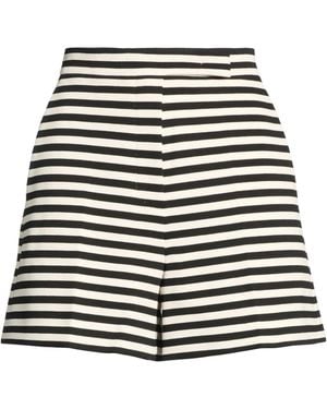 Max Mara Striped Shorts - Black