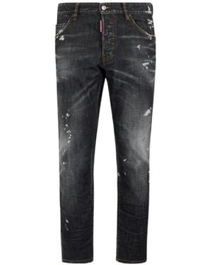DSquared² Belt Loop Jeans - Gray