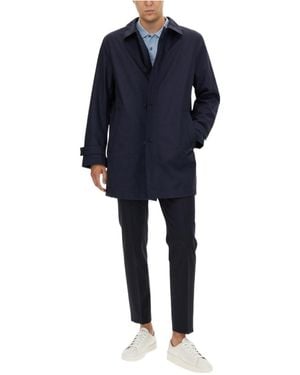 BOSS Boss Straight-Leg Tailored Trousers - Blue