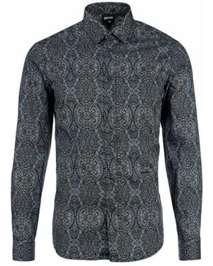 Just Cavalli Printed Shirt - Blue