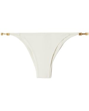 Cult Gaia Amberae Embellished Bikini Briefs - White