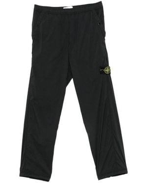 Stone Island Loose-Fit Trousers - Black