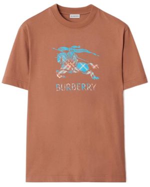 Burberry Seth Ekd T-Shirt Ginger - Orange
