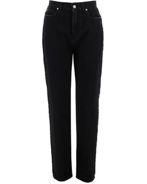 McQueen High Waist Jeans - Black
