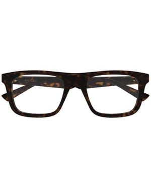 Gucci Eyewear Square Frame Glasses - White