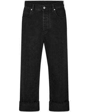 Bottega Veneta Turn Up Jean Sn62 - Black