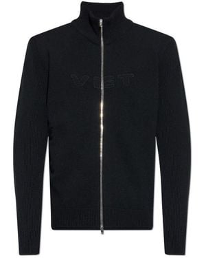 Vetements Cardigan With A Zipper - Blue