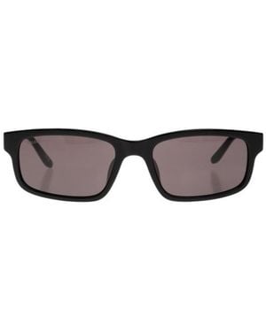 Balenciaga Rectangular Frame Sunglasses - White