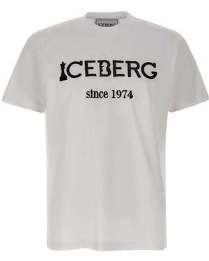 Iceberg Short-Sleeved T-Shirt - Grey