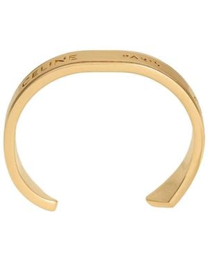 Celine Ribbon Small Cuff - Metallic