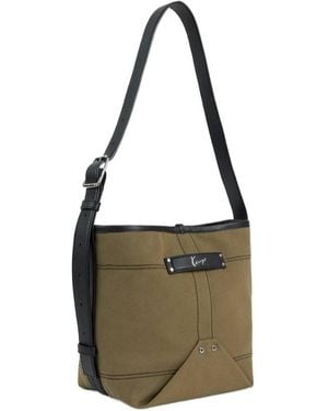 KENZO Utility' Reversible Bucket Bag - Metallic
