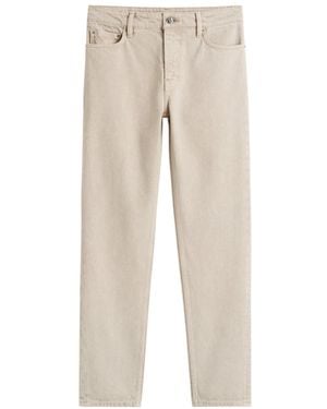 TOTEME Belt-Loop Jeans - Natural