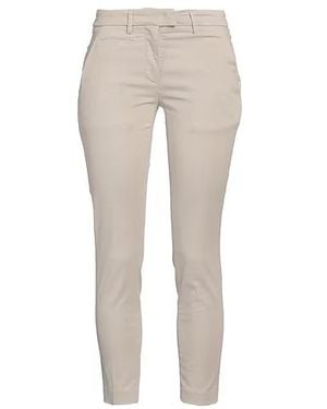 MAX&Co. High-Waisted Straight-Leg Trousers - Natural