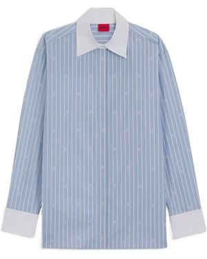 BOSS Simple And Versatile Shirt - Blue