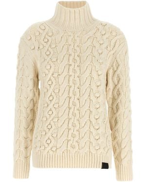 Stella McCartney Bobble Cable Knit Sweater - Natural