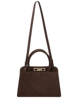 Fabiana Filippi Top-Handle Shoulder Bag - Brown