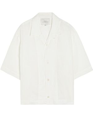 Studio Nicholson Open-Collar Shirt - White