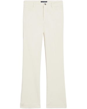 Sportmax Nilly Flared Jeans - White