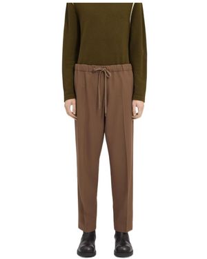MM6 by Maison Margiela Wool Blend Pants - Green