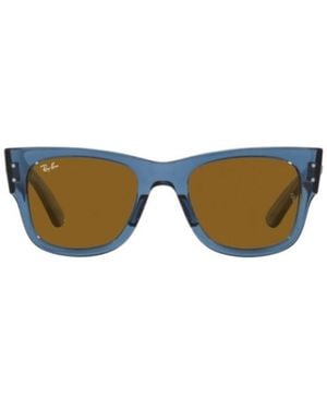 Ray-Ban Square Sqare Frame Sunglasses - Multicolor