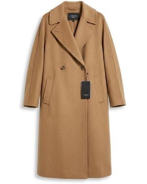 Weekend by Maxmara Long-Sleeved Coat - Natural