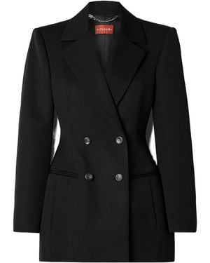 Altuzarra Woody Double-Breasted Wool Blazer - Black