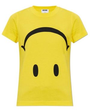 Moschino Short Sleeve T-Shirt - Yellow
