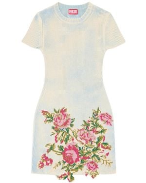 DIESEL Short Dress - White