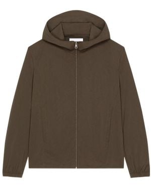 Givenchy Windbreaker With Paris Embroidery - Brown