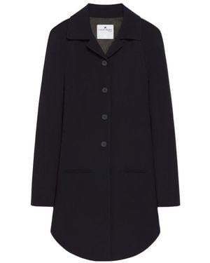 Courreges Courrèges Circle Heritage Coat - Blue