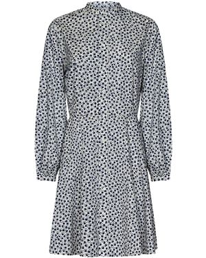 Polo Ralph Lauren Floral Poplin Dress - Grey