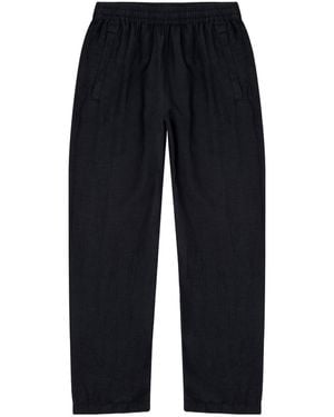 DIESEL Linen-Blend Pants - Blue