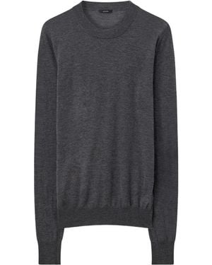 JOSEPH Lightweight Crewneck Sweater - Gray