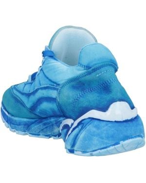 MM6 by Maison Margiela Solid Colour Low-Top Trainers - Blue